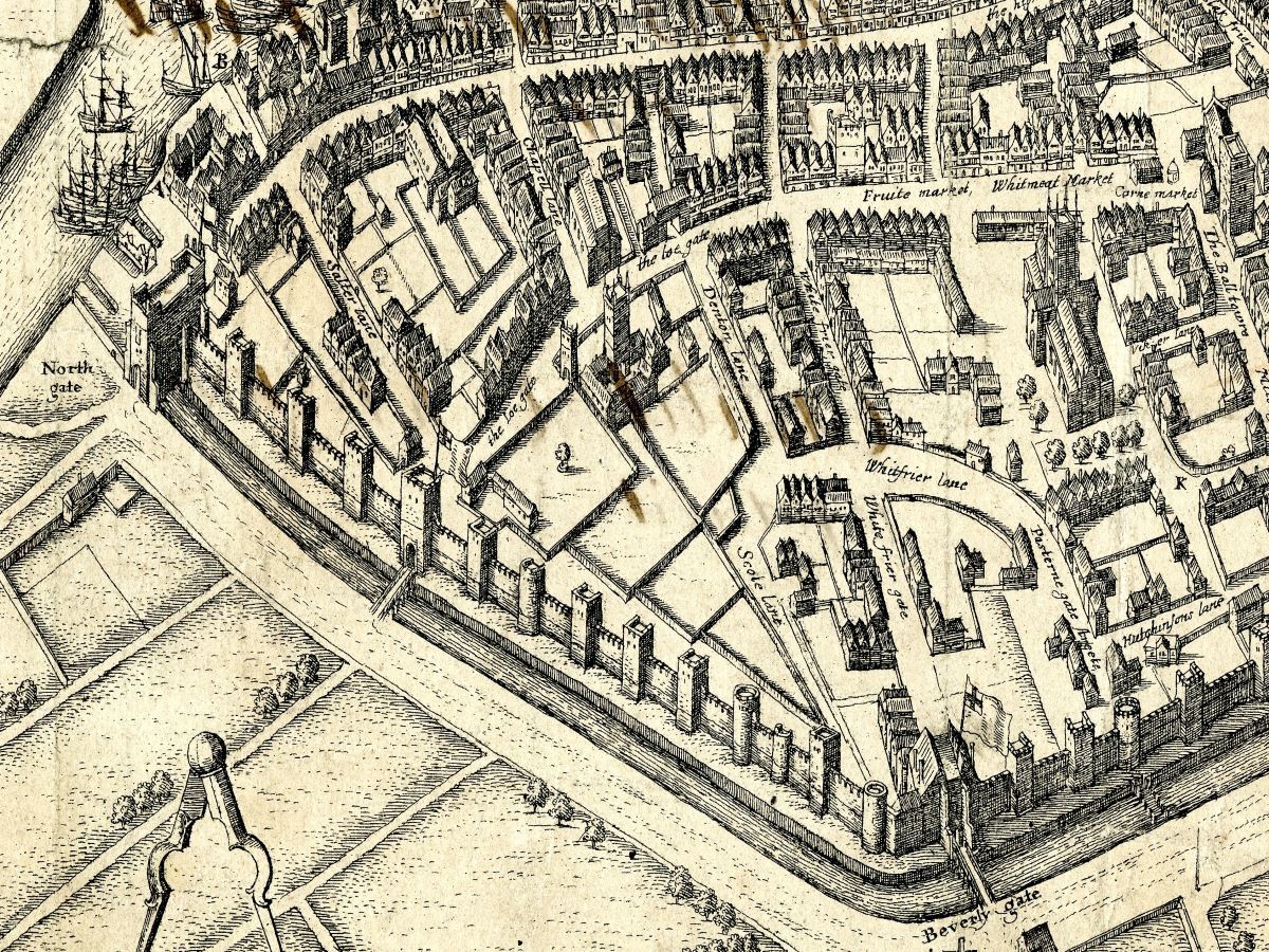 Hollar Plan of Hull 1640