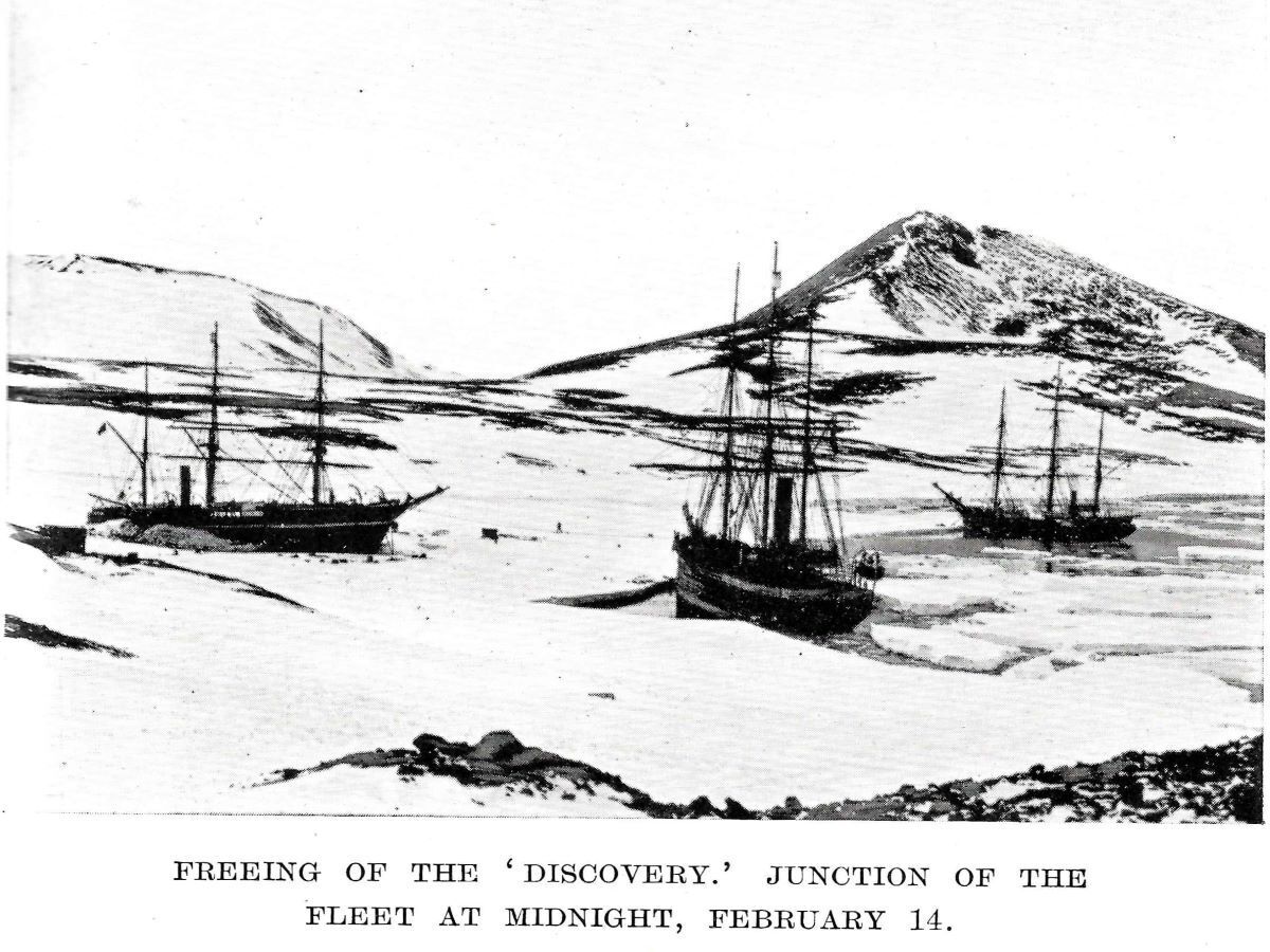 Image 6 Discov being rescued by Morning and TN Disc report vol 2 opp p350