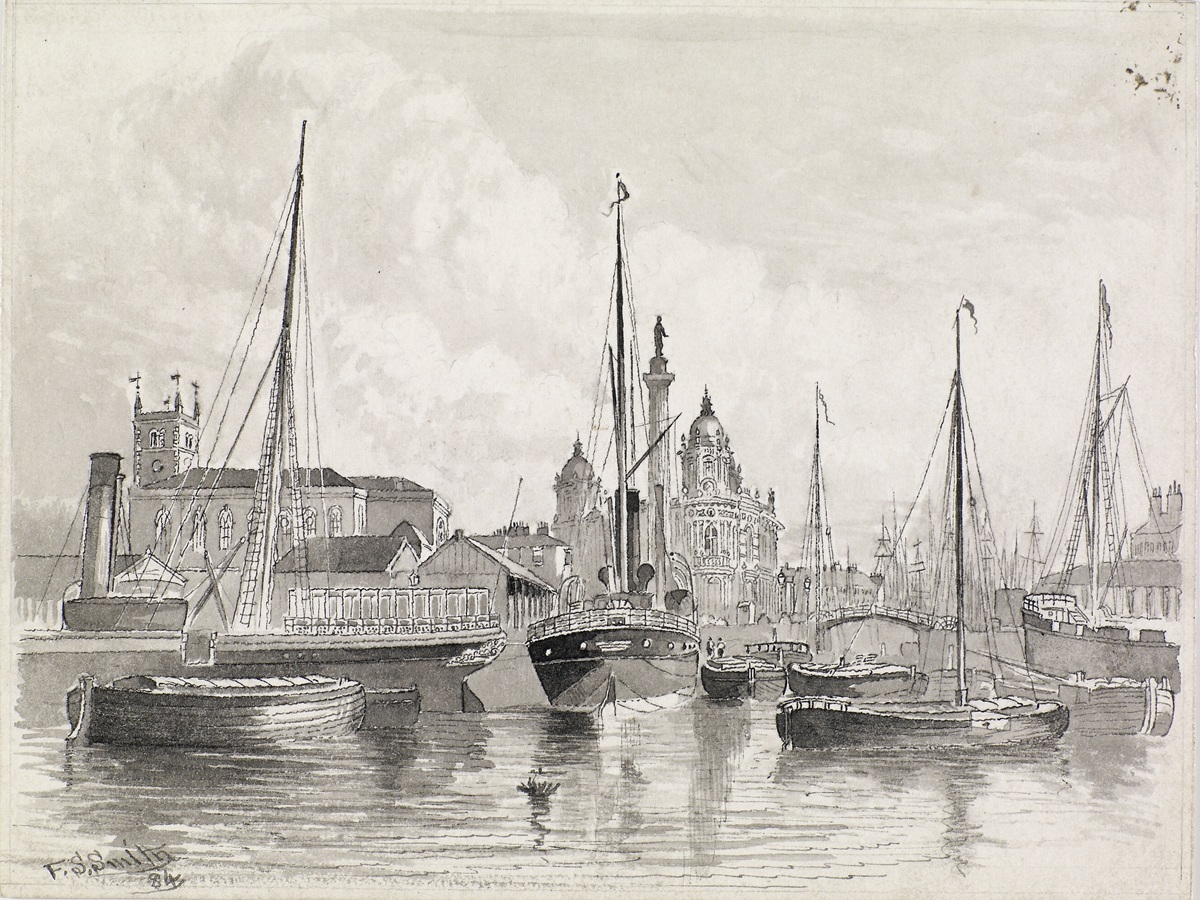Princes Dock 1880s