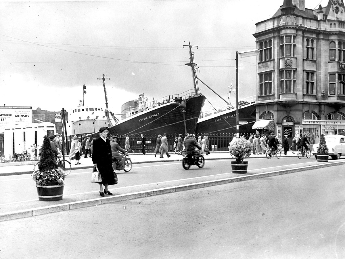 Trawlers in Princes Dock